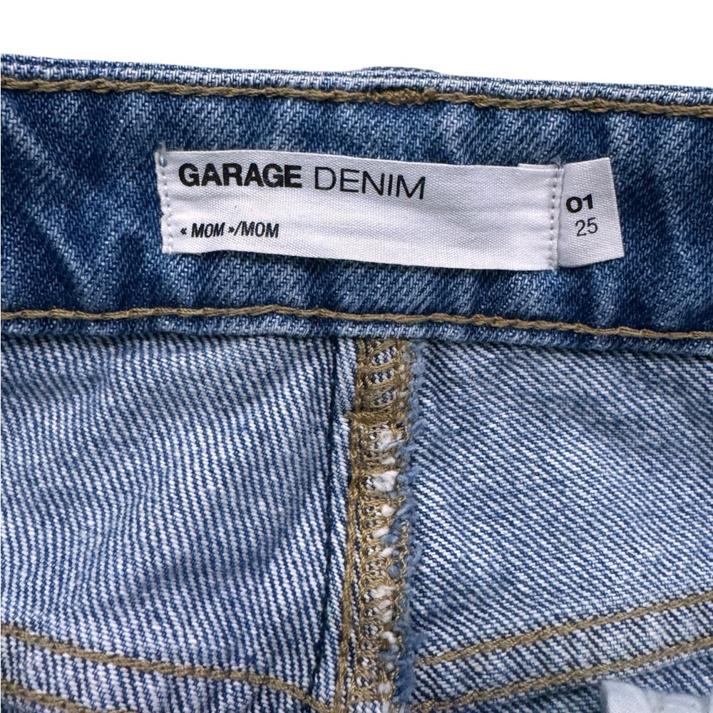 Garage Denim Ripped Mom Jeans - Picture 4 of 7